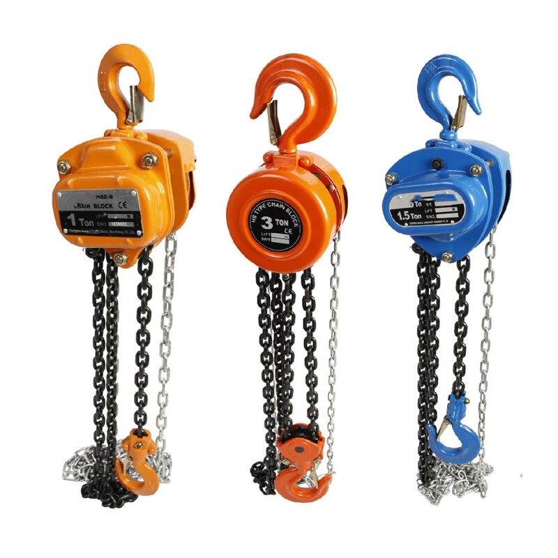 Manual Chain Block Supplier - 0.5 Ton to 3 Ton Hand Chain Hoist