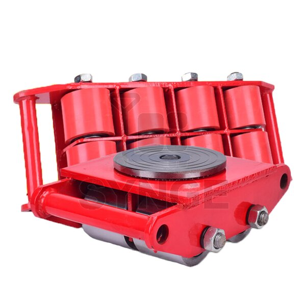 Hand Cranking Trolley Supplier - Enclosed Steel Tank Roller Skates