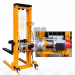 Electric Hoist Pallet Stacker Factory - Miniature 1t 2t 3t Hand Pushed