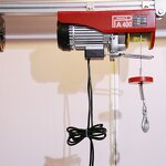 Electric Hoist Supplier - 12m 200kg Industrial Single Rope Remote