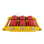 Steel Skate Trolley Supplier - 6-18t Heavy Duty Enclosed Structure
