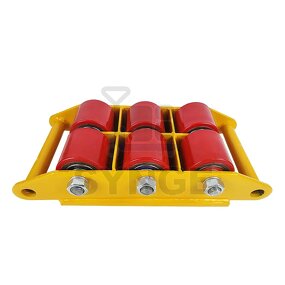 Steel Skate Trolley Supplier - 6-18t Heavy Duty Enclosed Structure