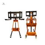 Electric Self-loading Stacker Supplier - 500kg Pallet Truck Self Lift