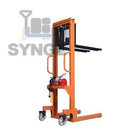 Electric Stacker Manufacturer - 1 Ton Semi Full Electric Walking Forklift