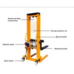 Electric Stacker Manufacturer - 1 Ton Semi Full Electric Walking Forklift