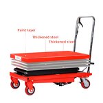 Hydraulic Lift Platform Manufacturer - Double Scissor Manual 150kg