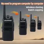 Dual Mode Radio Set Manufacturer - 6PCS Baofeng BD-V12B 10W GMSK