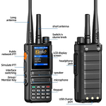 Handheld GPS Intercom Supplier - BinQi BQ-889 Android Network 4G POC