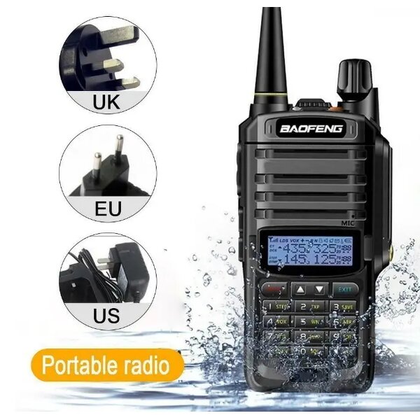 Dual Band Two Way Radio Manufacturer - Baofeng UV-9R Plus Waterproof