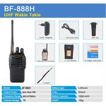 Walkie Talkie 2 Way Radio Manufacturer - Baofeng BF-888H 5W UHF