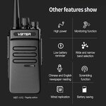 Handheld Walkie Talkie Supplier - VBTER 10W 16-Channel Black High