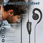 G-Shaped Earpiece Headset Manufacturer - Baofeng Wireless Hands-Free