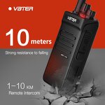 Handheld Walkie Talkie Supplier - VBTER 10W 16-Channel Black High