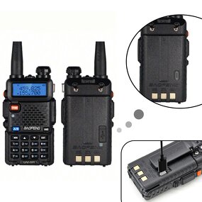 Walkie Talkie Supplier - Baofeng UV-5R 5W Long Distance 3-5km