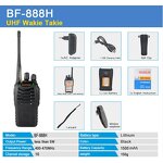 Walkie Talkie 2 Way Radio Supplier - Baofeng BF-888H 5W UHF