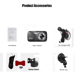 Dash Cam Supplier - Factory Price 1080P Front Rear 2k Resolution