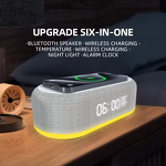BT Outdoor Speaker Factory - Multifunction 6 in 1 Fast Charging Alarm