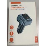 Car Charger Factory - PD30W Fast Charger AUX FM Modulator MP3