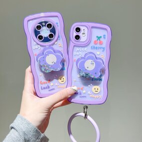 Protective Case Factory - Cute Ring Bracket for Apple iPhone 7-14