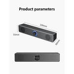 Amplifiers Audio System Supplier - Professional Subwoofer USB Knob Speaker