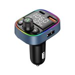 FM Transmitter Supplier - LED Backlit Wireless 5.0 MP3 Dual USB