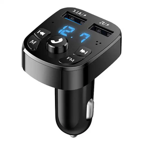 Car Charger Manufacturer - 3.1A Fast Charger with FM MP3 Player
