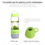 Water Bottle Speaker Supplier - Wholesale 400ml Bluetooth with Compass
