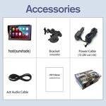 Car Player Manufacturer - 7 Inch Touch Screen Car GPS Navigation