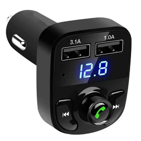 Car Kit Supplier - New Double USB Charger Fm Transmitter MP3