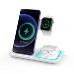 Folding Wireless Charger Manufacturer - Qi 15w Portable 3 in 1 PD Dock
