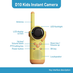 Walkie-Talkie Supplier - Hand-held Children Birthday Gift with LED