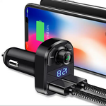 Car Kit Supplier - New Double USB Charger Fm Transmitter MP3