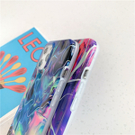 Mobile Phone Case Supplier - Fashion Laser Marble IMD TPU Full Cover