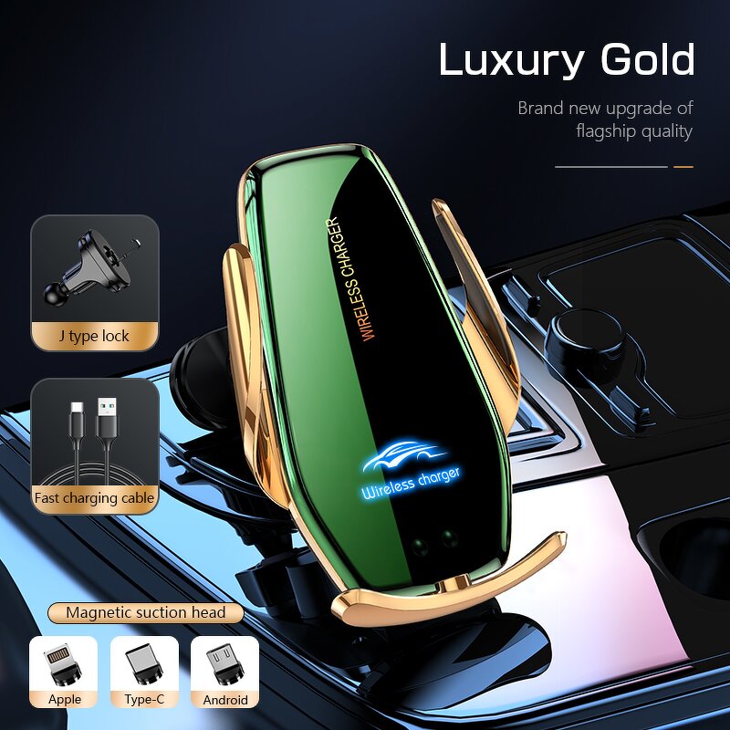 Mobile Phone Holder Factory - Fast Wireless Charger Cellphone Mount