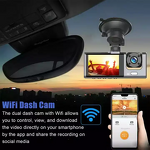 Dashcam Manufacturer - Car Black Box 3 Lens 1080P Full HD Wifi