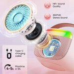 Portable Karaoke Speaker Manufacturer - K30 Mini Wireless RGB Light