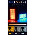 RGB Video Fill Light Manufacturer - M1SE 2500-8500K 4 Modes 4000mAh