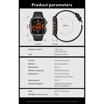 Smart Watch Manufacturer - QX12 1.96 Inch Sport Fashion Flash Light