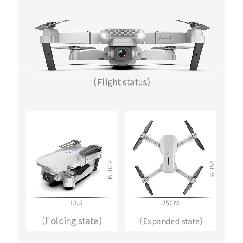 Drone Accessories Manufacturer - E88 Pro WIFI FPV 4K HD Camera