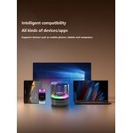 Bluetooth Sound Box Supplier - Colorful Glass 4 Speakers Home High