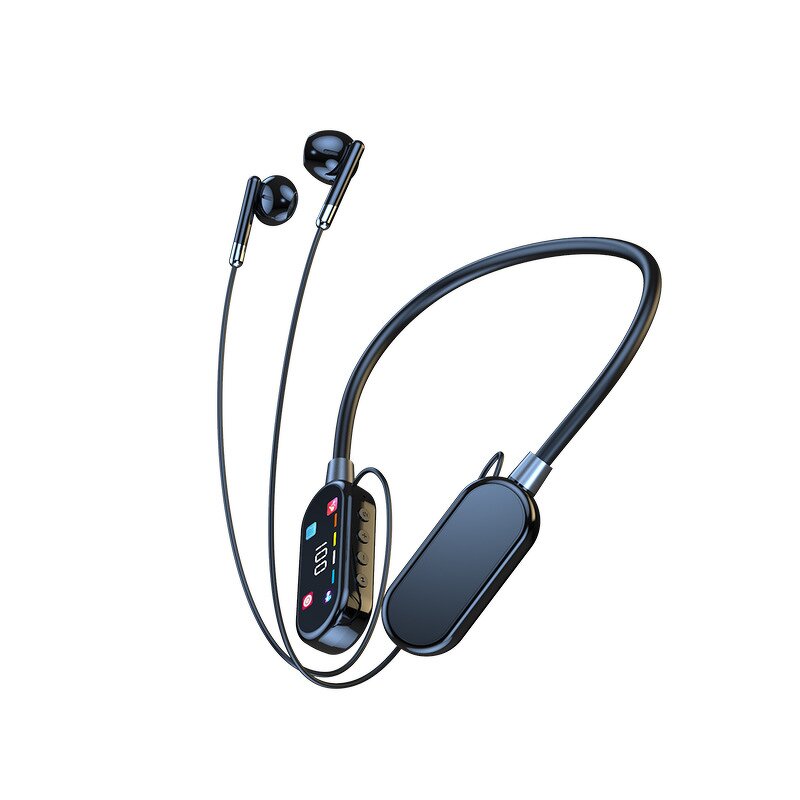 LED Neckband Headset Supplier - K02 Color Screen Battery Sports Call