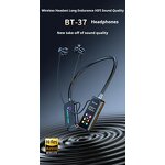 Color Screen Headphones Manufacturer - BT37 Long Battery HiFi Sound