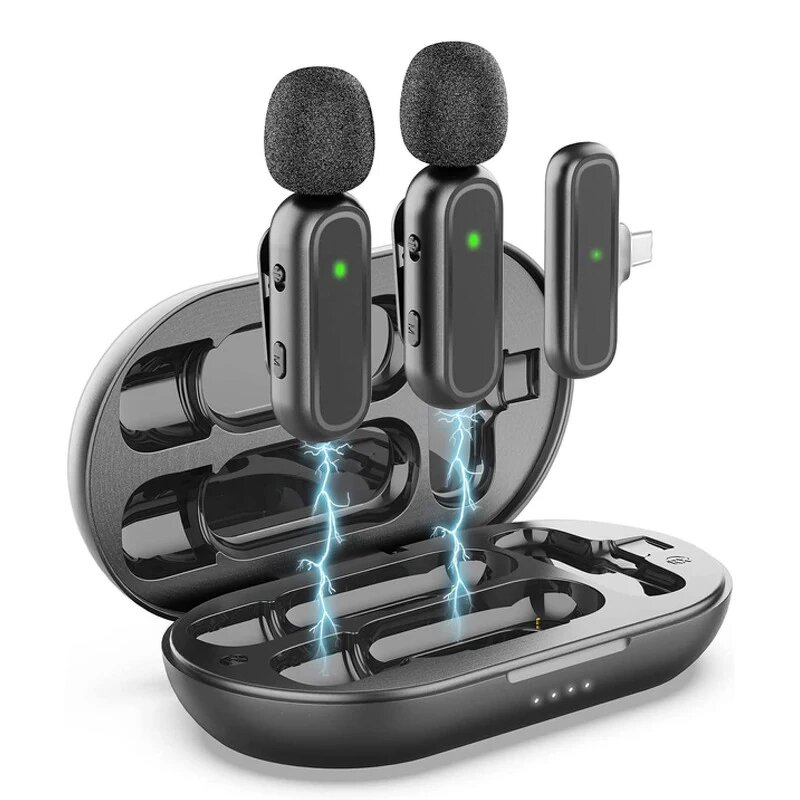 Wireless Lavalier Microphone Manufacturer - Original K61 2.4G Noise