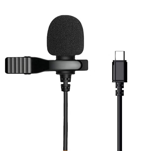 Lavalier Mini Microphone Manufacturer - 944 Portable 1.5m Clip-on Lapel