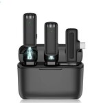 Wireless Lavalier Microphone Supplier - J13 2-in-1 Noise Cancelling