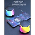 Mini Portable Bluetooth Speaker Supplier - S100 Wireless LED RGB TWS