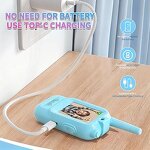 Kids Walkie Talkie Manufacturer - 2 Inch Video Cool Voice Effects Pmr446
