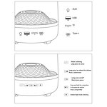 Bluetooth Sound Box Supplier - Colorful Glass 4 Speakers Home High