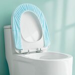 Toilet Seat Cover Manufacturer - Single Piece Lightweight Travel Portable