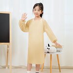 Children's Apron Manufacturer - Customizable Logo Long-Sleeved CPE